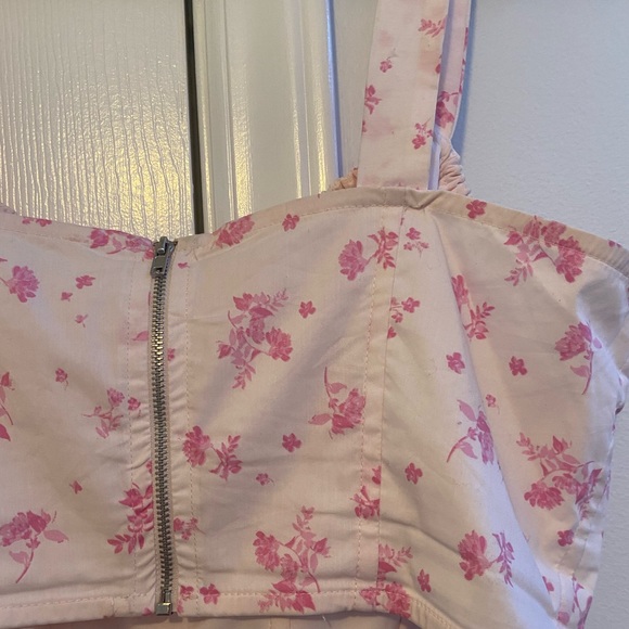 Floral Corset Top - Picture 4 of 5